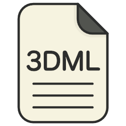 file file 3d file 3dml format type